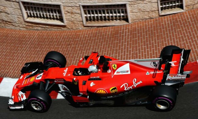 Формула-1: Феттель став найкращим у другій практиці Гран-прі Монако