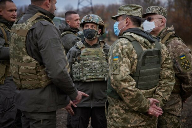 Визит президента Владимира Зеленского на Донбасс, фото: Facebook