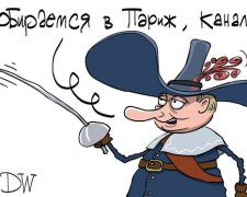 Парижский порыв Путина высмеяли в соцсетях