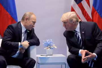 Дональд Трамп и Владимир Путин
