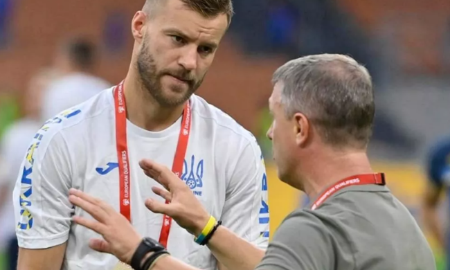 Андрей Ярмоленко и Сергей Ребров, фото: УАФ