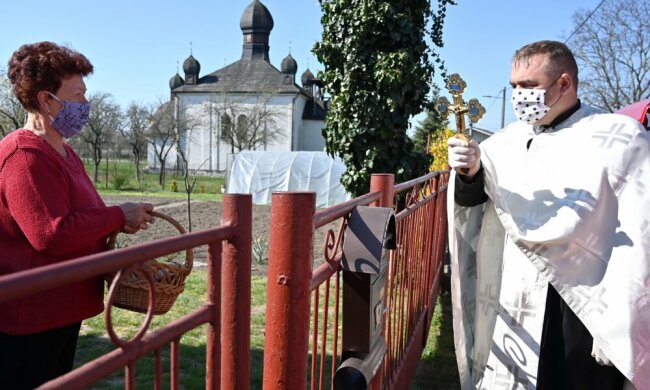 Святили паску греко-католики, фото з вільних джерел