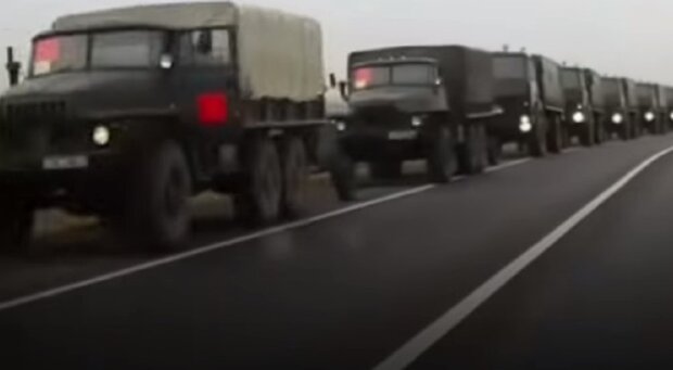 Техніка рф направляється до білорусі. Фото: скриншот Youtube