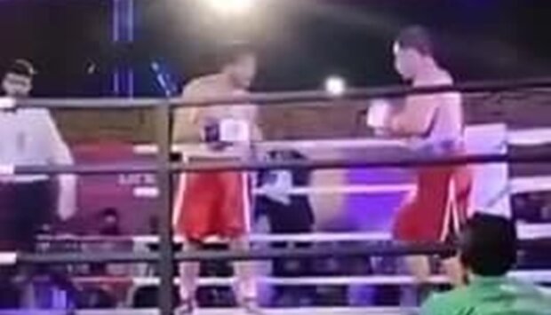 смерть боксера на ринге, скриншот с видео