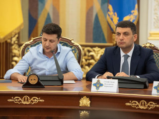 Зеленский и Гройсман