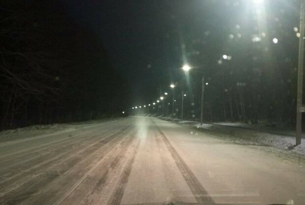 Снег во Львове, фото с фейсбук