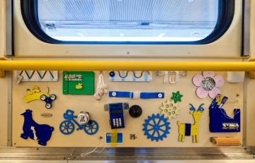 "Укрзалізниця", детский вагон