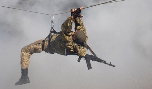 Украинский десант тренируется на пределе человеческих возможностей (фото)