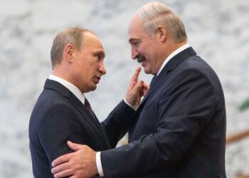 Путин и Лукашенко, фото Reuters