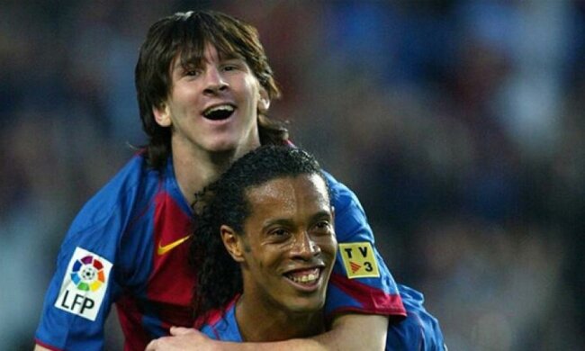 Завжди вважав, що Мессі кращий за мене - Роналдіньо