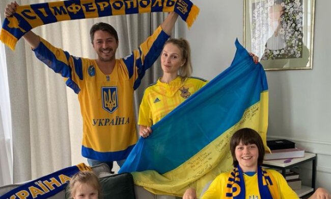 Сергей Притула с семьей, фото с Instagram