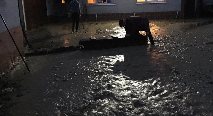 наводнения на Западе Украины, фото Mukachevo.net