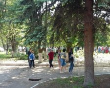 Небезпечна НП у школі вивела сотні дітей на вулицю