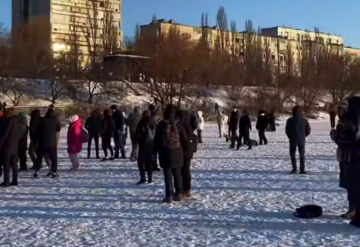 Українці, зима, кадр з відео