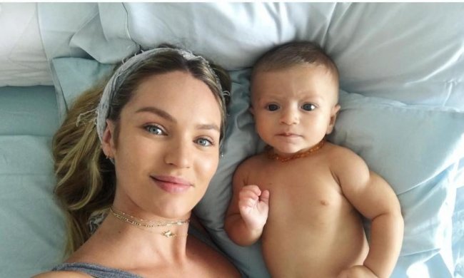 Англел Victoria's Secret расстроила ребенка камерой