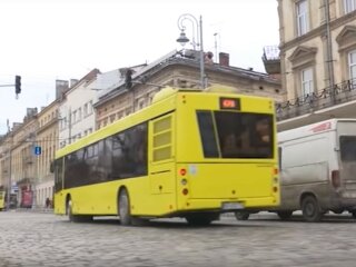 Транспорт Львова, скрін з відео