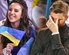 Charlie Hebdo зобразило Джамалу та Лазарєва у вигляді співаючих свиней