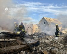 Наслідки російської атаки на Дніпро по приватному сектору