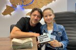 Сергій Притула та 8-річна Валерія