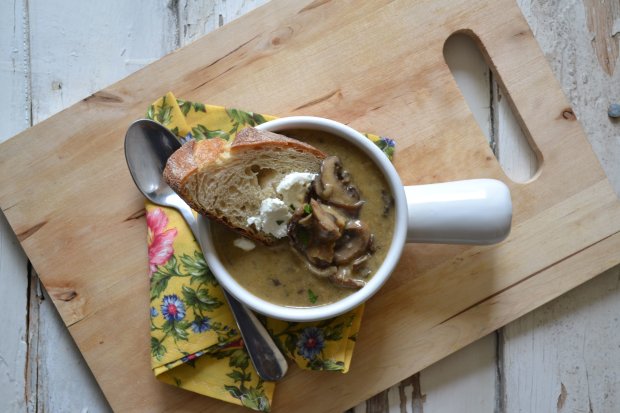 Потрясающий рецепт грибного супа