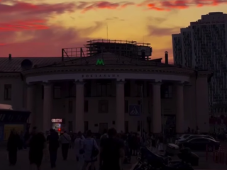 Київ, метро, кадр з відео