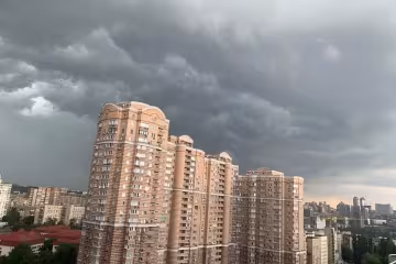 Непогода в Киеве, фото с фейсбук