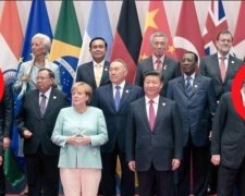 Обама и Мэй не пожали руку Путина (видео)