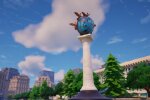Карта Майдану Незалежності у Fortnite / фото: скріншот гри