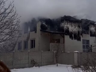 Пожежа у Харкові, кадр з відео