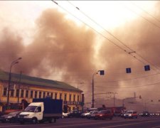 Центр Москви охоплено вогнем: все як у пророцтвах Ванги, володіння Путіна в чорному диму