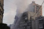 последствия массированной атаки на Киев 10.07.2025