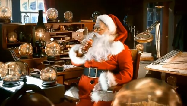 Дед Мороз из рекламы Coca Cola