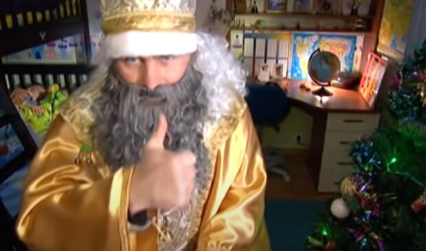Святой Николай, кадр из репортажа ICTV, изображение иллюстративное: YouTube