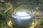 Спиртовий обігрівач, скріншот з відео