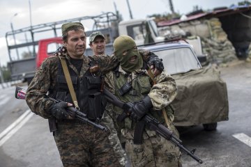 Путинские боевики четырежды обстреляли позиции ВСУ
