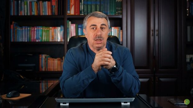 Евгений Комаровский, скриншот с видео