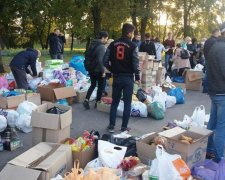 Как на Майдане: вся Винница поднялась на помощь пострадавшим