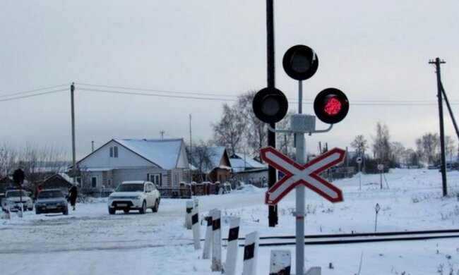 Железнодорожный переезд - фото zmist.pl.ua