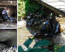 Подземный коллектор Аптекарского водостока в Днепре