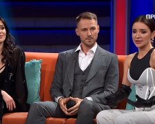 "Трійничок" між учасниками "Холостяк/Холостячка", скріншот: СТБ