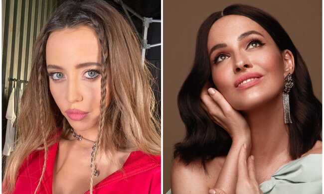 Надя Дорофєєва та Даша Астаф'єва, фотоколаж