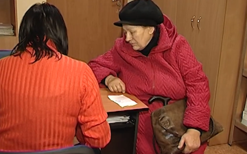 Пенсионерка. Фото: скрин youtube