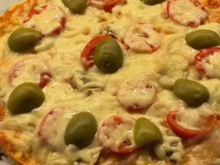 Пицца из лаваша: фото скрин рецепта