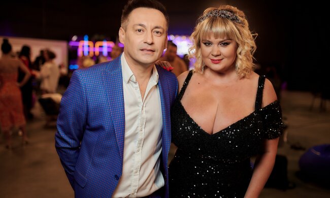 Кузнецова и Gena VITER, фото с телеканала "Украина"