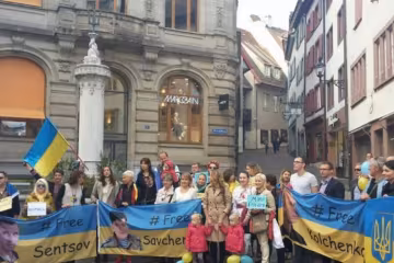 Українська громада провела Марш Надії у Швейцарії 