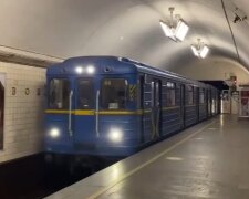 Метро у Києві, скріншот із відео