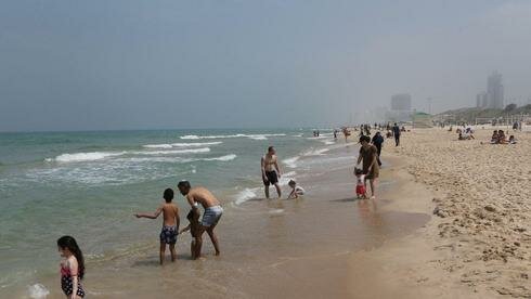 Пляж в Ізраїлі, фото: youtube