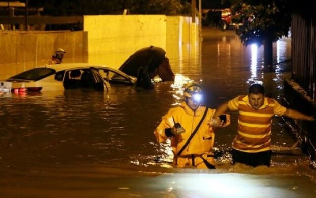 Потоп в Сочи, скриншот из видео