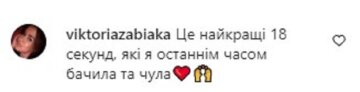 Скриншот комментария