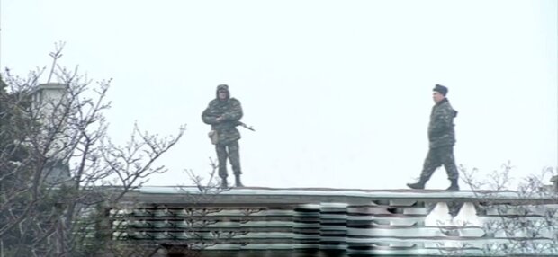 Військові, фото: скріншот з відео